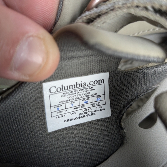 COLUMBIA Women Sandals Beige Color Size 9 Perfect For Outdoor Activities - Picture 8 of 8